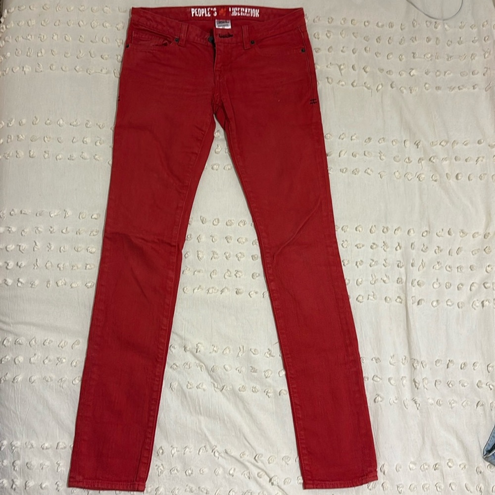 People’s Liberation low rise Jeans